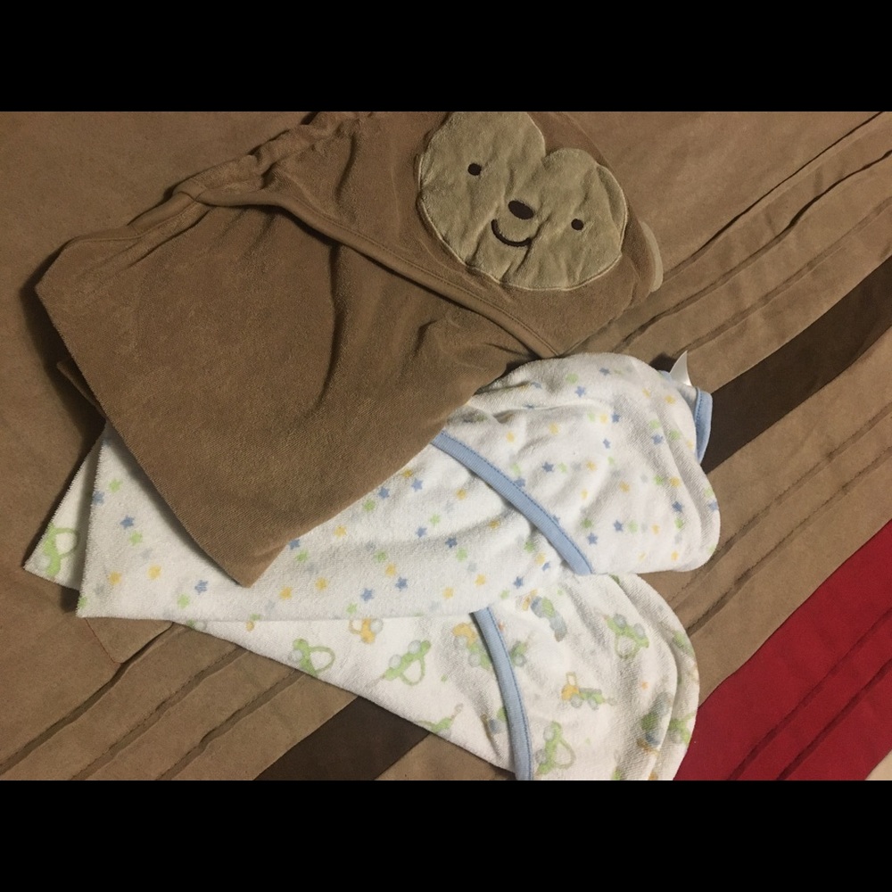 Hooded baby towels